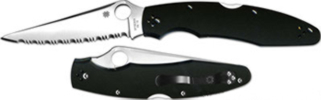 Police Model 3 G-10 Spyderedge Boye Dent Lockback