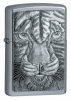 Zippo TIGER EMBLEM STREET CHROME - 20287