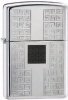 Zippo Emblem 24452 High Polish Chrome Windproof Lid