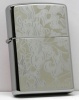 Zippo Flower Lighter 247009 High Polished Chrome