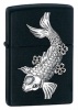 Zippo FISH BLACK MATTE - 24713