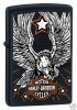 Zippo HARLEY EAGLE STAR  BLACK MATTE - 24772