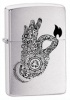 Zippo “Get Fired up Flame” Windproof Lighter (24811)