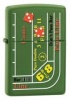 Zippo craps moss Green matte lighter (model 24893)