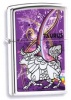 The Zippo Zodiac Taurus Stunning Purple Lighter