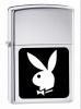 Zippo HP CHRME,PLAYBOY BLACK & WHITE - 250PB107