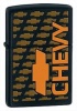 Zippo Chevy Emblem Black Matte Lighter (Model 28011)