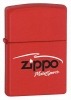 Zippo RED MATTE ZIPPO MOTOR SPORTS - 304