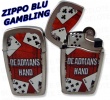 30051 Blu Poker Deadmans Hand Twin Pair Card Lighter