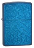 Zippo Cerulean iced diamonds plate lighter 24948