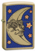 Zippo FACE MOON HONEY GOLD - 24444