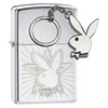 Zippo Playboy lighter and key ring set (model 24464)