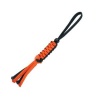 Boker Orange & Black Parachute Cord lanyard Black Bead