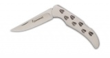 Browning 322-533 Backtrack Folder Stainless Steel Deer Footprint