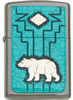 David Yellowhorse GRIZZLY / TURQUOISE / 250 - -GRIZZLY