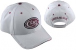 Case CAP BALL WHITE WITH RED LOGO - 50122