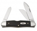 Case SM EBONY WD HUMPBK STOCKMAN - 58386