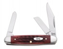 Case 6692 Worn Old Red Medium Stockman Knife