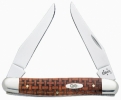 Case BASKETWEAVE,CHESTNUT MUSKRAT - 8939