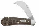 016 Jigged Brown Handle Pruner Knife 016 4 Inch