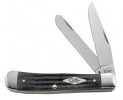 Case 60340 Trapper Black Bone Knife