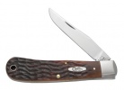 Case Back Pocket Folder Knife Jigged Chestnut 7381