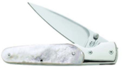 Case Mother Of Pearl Slimlock 3 1/2 Inches Closed
