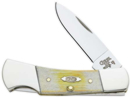 Case 5643 Burnt White Lockback 61225LSS Bone Handle