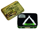 Case John Deere 5838 Green Bone Muskrat Gift Tin