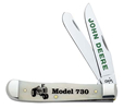 Case 5889 Natural Bone John Deere 730 Trapper Knife