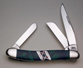 Case 6398 Rare Azurite Stockman 35 Inch Stunning
