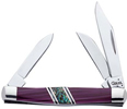 Case 6632 Purple Spiny Oyster Small Stockman 2 5/8
