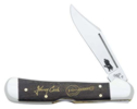 Case Johnny Cash Ebony Wood Mini Copperlock Knife, #CA6786