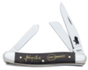 Case Johnny Cash Ebony Wood Medium Stockman Knife, #CA6788