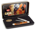 6790 Man In Black Trapper KnifeJohnny Cash Gift Tin