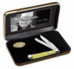 Case John Wayne Commemorative Yellow Trapper Knife, #CA7455