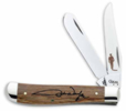 John Wayne Signature Oak Mini Trapper Pocket Knife, #CA7467