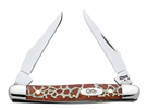 Case 8767 Giraffe Pattern Tiny Muskrat Knife