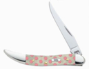 Case 8798 Pink Polka Dot small Texas Toothpick Knife