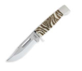 W.R. Case 8924 Fixed Blade Slab Side Hunter Knife.