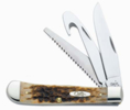 WR Case 90149 1st Run Amber Hunter Trapper Knife