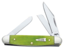 Case 9112 Key Lime Green Medium Stockman Knife