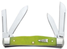 Case 9113 Medium Key Lime Green Congress Knife