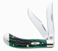 Case 9724 Saddlehorn Knife With Bermuda Green Handle