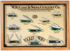 Case 9729 Collection Of Pocket Bermuda Green Knives