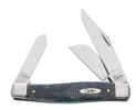 Case Greek Mediterranean Blue Stockman Knife 07283