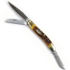 Columbia River 6063Jig Bone3 Blade Stockman Knife