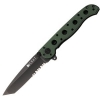 Columbia River M16-10 GREEN HANDLE COMBINED - M16-10KE