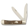Ka-Bar DOGS HEAD 2 BLD TRAP CHESTNUT - 3211