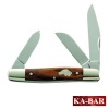 Ka-Bar DOGS HEAD 3 BLADE STOCKMAN - 3313